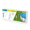 Bestway Flip & Lock virszemes baseina kāpnes 1,32 m, Kāpnes, Pelēkas, Metāls, Plastmasa, 150 kg, 4 pakāpieni, EN16582