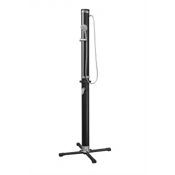 Bestway SolarFlow 20 L āra duša, brīvi stāvoša, melna, metāls, PVC, 20 L, EN1112, 620 mm
