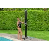 Bestway SolarFlow 20 L āra duša, brīvi stāvoša, melna, metāls, PVC, 20 L, EN1112, 620 mm
