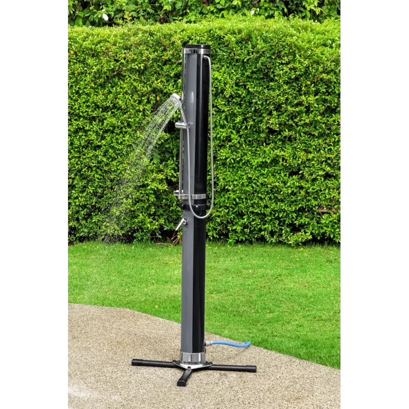 Bestway SolarFlow 35 L āra duša, brīvi stāvoša, melna, 35 L, EN1112, 620 mm, 620 mm