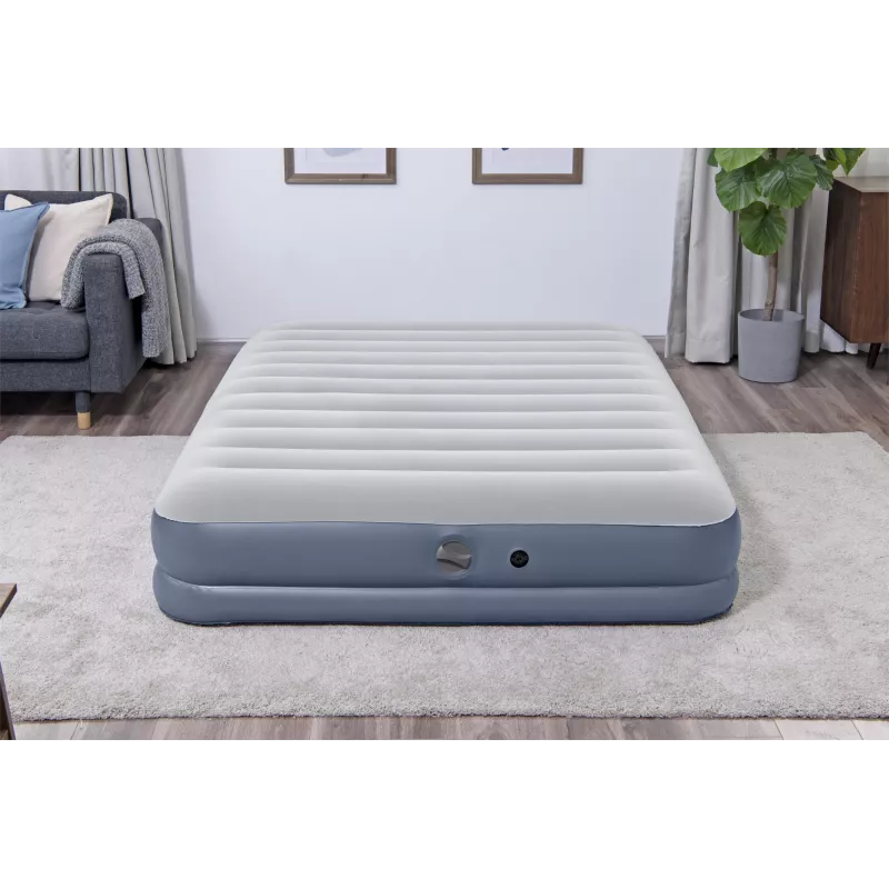 Bestway Tritech piepūšamais matracis Queen ar uzlādējamu sūkni 2,03 m x 1,52 m x 36 cm