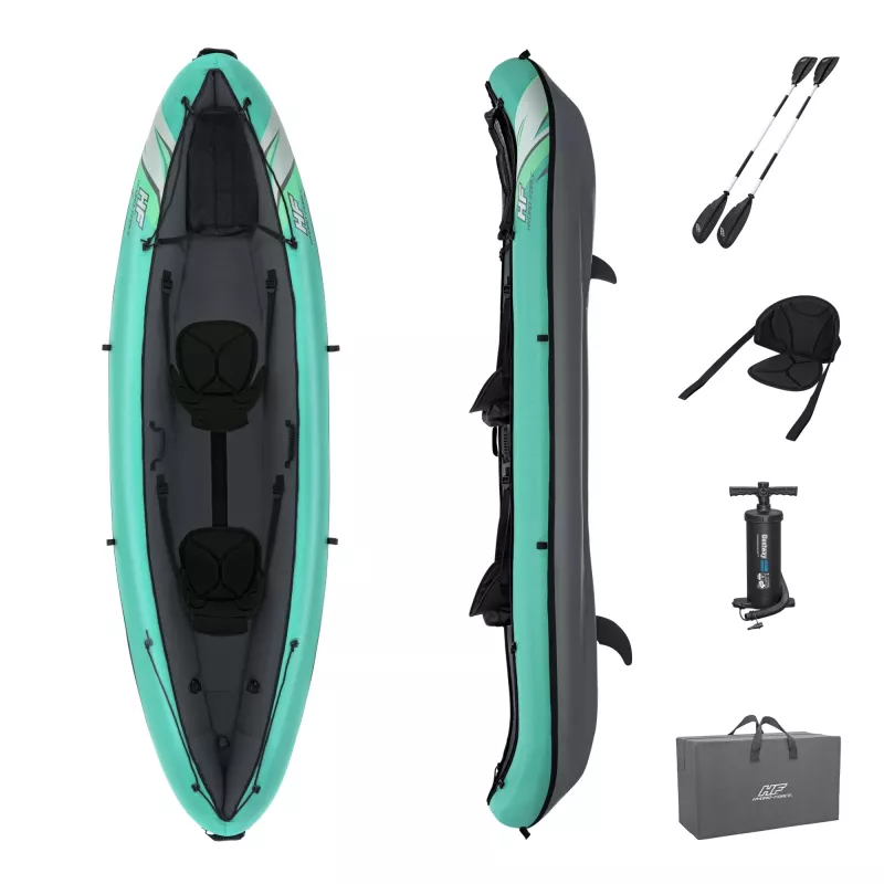 Bestway Hydro-Force Ventura Elite X2 Piepūšamais kajaks Komplekts 3,30 m