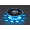 Bestway FloatBright Saules LED baseina strūklaka, Baseina strūklaka, ABS, Polietilēntereftalāts (PET), Nerūsējošais tērauds, EMC/EN60598/EN60335, Baterija, 5 V, 182 mm