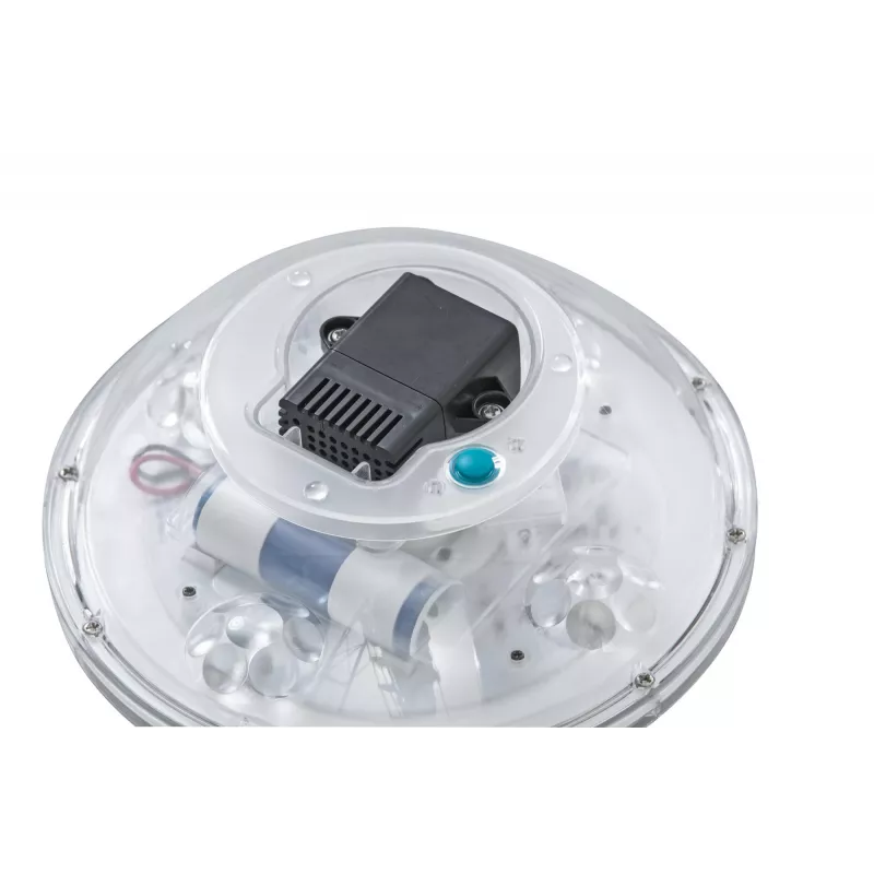Bestway FloatBright Saules LED baseina strūklaka, Baseina strūklaka, ABS, Polietilēntereftalāts (PET), Nerūsējošais tērauds, EMC/EN60598/EN60335, Baterija, 5 V, 182 mm