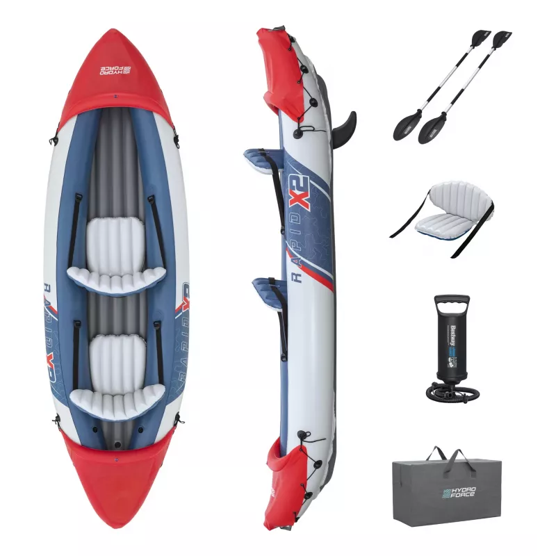 Bestway Hydro Force Rapid X2 piepūšamais 2 personu smailīšu komplekts 3,21 m
