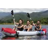 Bestway Hydro Force Rapid X3 piepūšams 3 personu smaiļošanas laivas komplekts 3,81 m