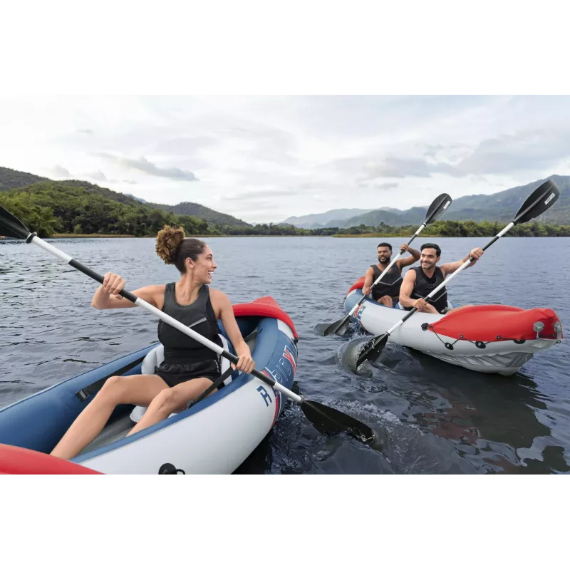 Bestway Hydro Force Rapid X3 piepūšams 3 personu smaiļošanas laivas komplekts 3,81 m