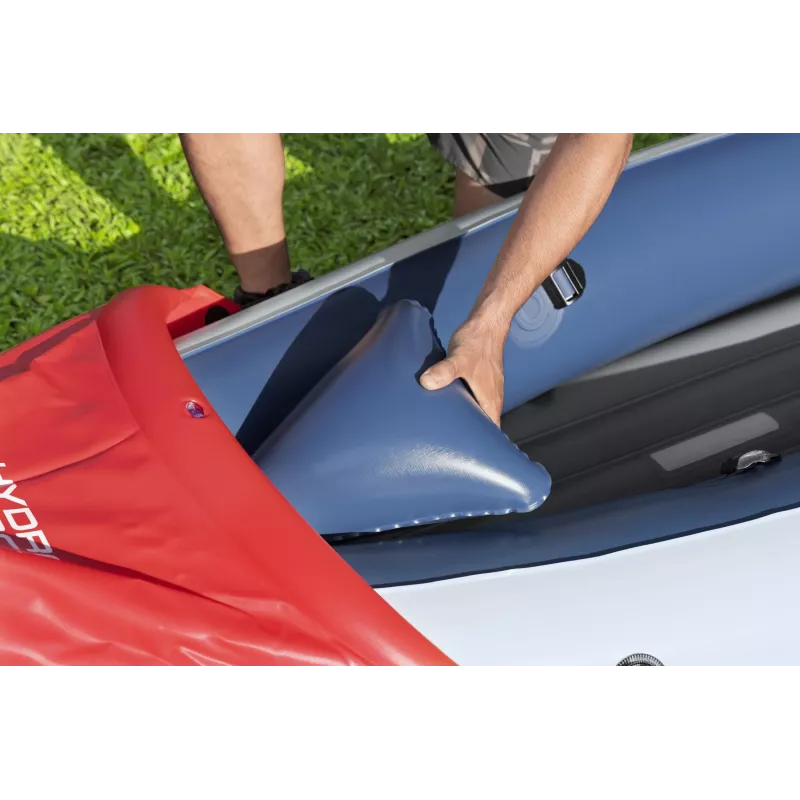 Bestway Hydro Force Rapid X3 piepūšams 3 personu smaiļošanas laivas komplekts 3,81 m