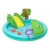 Bestway Crocodile Cove piepūšamais ūdens rotaļu centrs bērniem un baseins 2,24 x 1,81 x 0,72 m