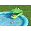 Bestway Crocodile Cove piepūšamais ūdens rotaļu centrs bērniem un baseins 2,24 x 1,81 x 0,72 m