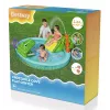 Bestway Crocodile Cove piepūšamais ūdens rotaļu centrs bērniem un baseins 2,24 x 1,81 x 0,72 m