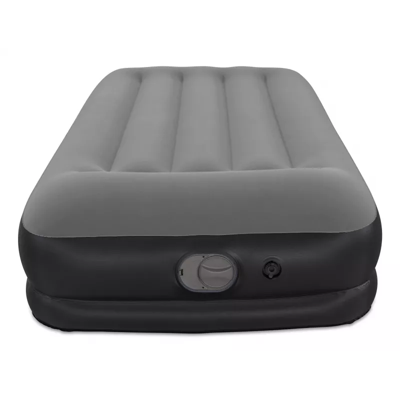 Bestway Tritech Twin Air Mattress ar Built-in USB Pump 1.91 m x 97 cm x 36 cm
