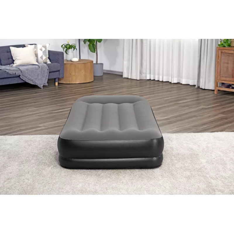 Bestway Tritech Twin Air Mattress ar Built-in USB Pump 1.91 m x 97 cm x 36 cm