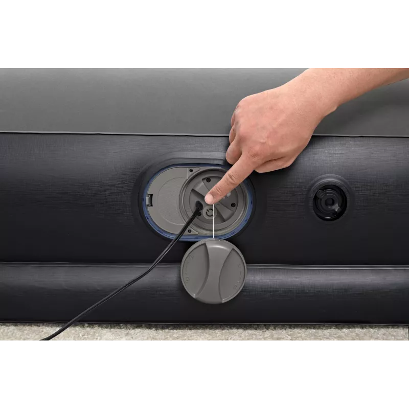 Bestway Tritech Twin Air Mattress ar Built-in USB Pump 1.91 m x 97 cm x 36 cm