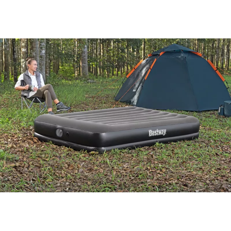 Bestway Tritech Queen gaisa matracis ar iebūvētu USB sūkni 2,03 m x 1,52 m x 36 cm