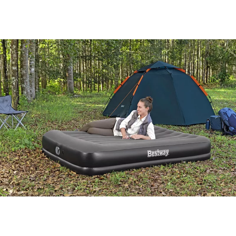 Bestway Tritech Queen gaisa matracis ar iebūvētu USB sūkni 2,03 m x 1,52 m x 36 cm