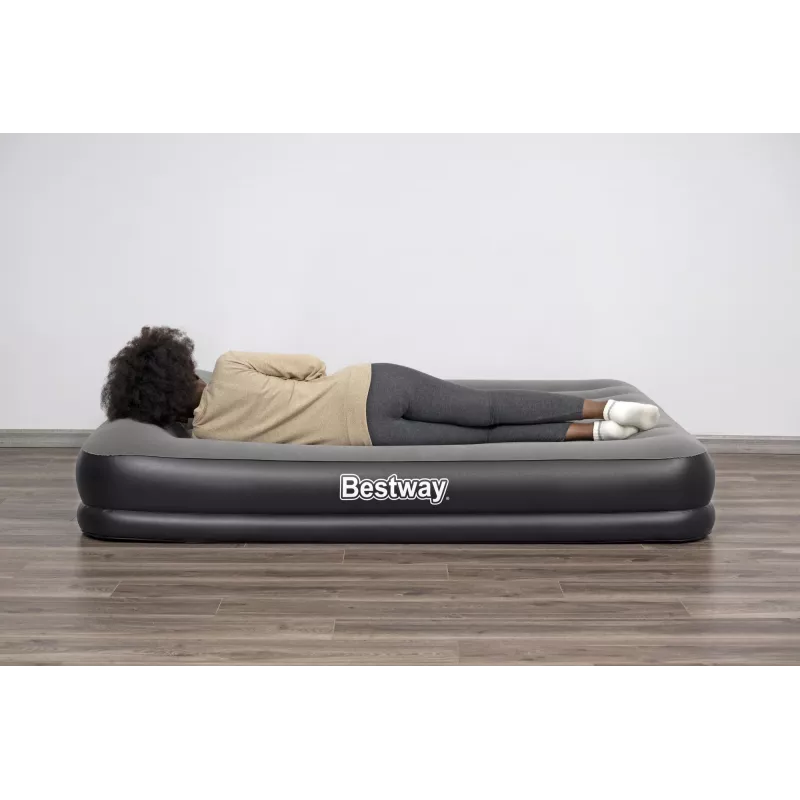 Bestway Tritech Queen gaisa matracis ar iebūvētu USB sūkni 2,03 m x 1,52 m x 36 cm
