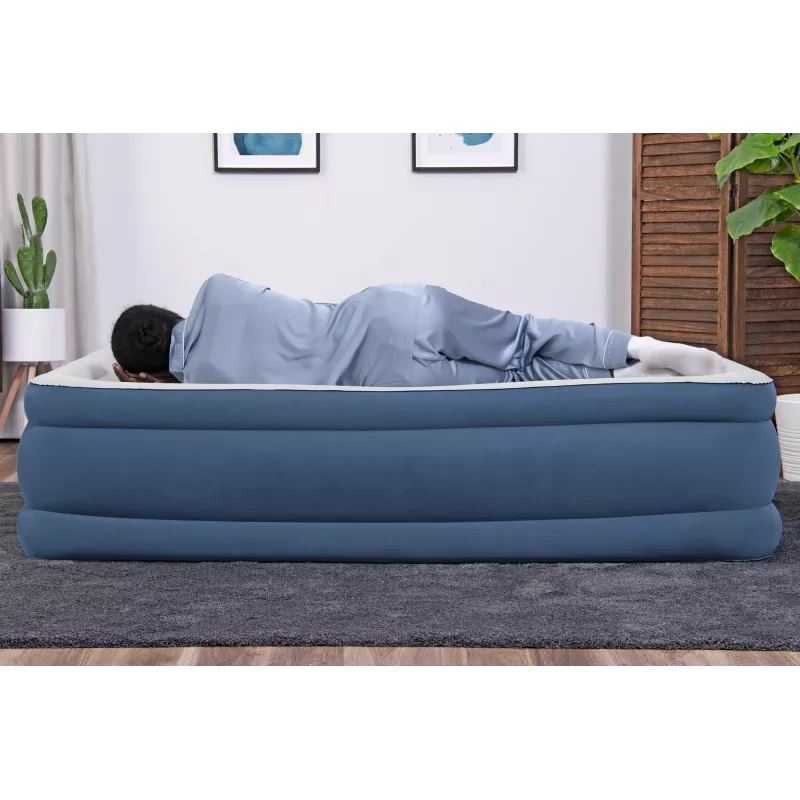 Bestway AlwayzAire Twin gaisa matracis ar iebūvētu dubultsūkni 1,91 m x 97 cm x 46 cm