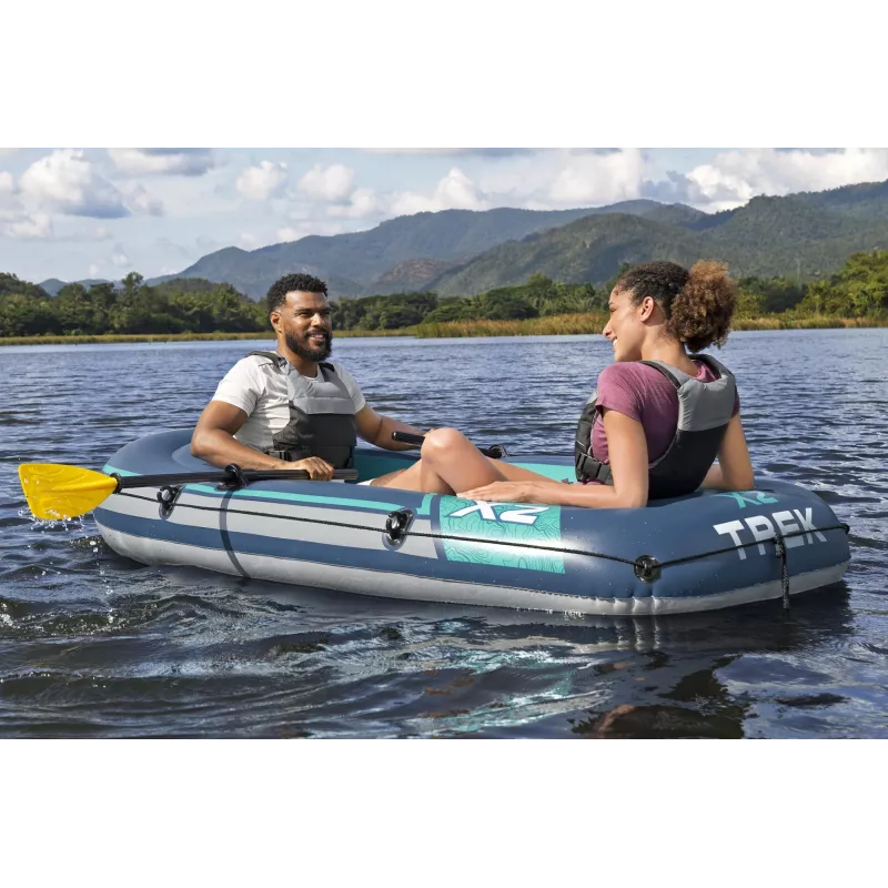 Bestway Hydro Force Trek X2 piepūšamais 2 personu plosta komplekts 2,32 m