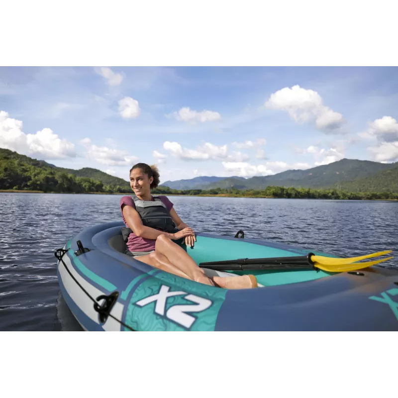 Bestway Hydro Force Trek X2 piepūšamais 2 personu plosta komplekts 2,32 m