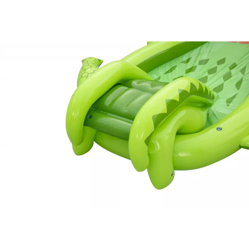 Bestway Later Gator bērnu piepūšamais ūdens rotaļu centrs un baseins 2,34 m x 1,63 m x 87 cm