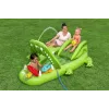 Bestway Later Gator bērnu piepūšamais ūdens rotaļu centrs un baseins 2,34 m x 1,63 m x 87 cm