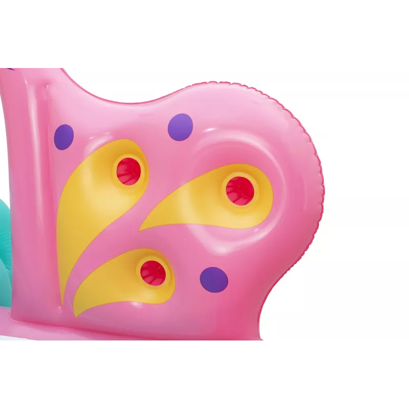 Bestway Butterfly Wonder bērnu piepūšamais ūdens rotaļu centrs un baseins 1,80 m x 1,80 m x 1,17 m