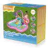 Bestway Butterfly Wonder bērnu piepūšamais ūdens rotaļu centrs un baseins 1,80 m x 1,80 m x 1,17 m