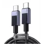 Ugreen 45068 USB kabelis 2 m USB C 0,48 Gbit/s 240 W Melns, Pelēks