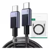 Ugreen 45068 USB kabelis 2 m USB C 0,48 Gbit/s 240 W Melns, Pelēks