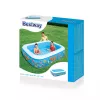 Bestway Piepūšamais ģimenes spēļu baseins 2,29 m x 1,52 m x 56 cm, Piepūšams baseins, 702 L, Taisnstūrveida, 6 g., Vinils, Daudzkrāsains
