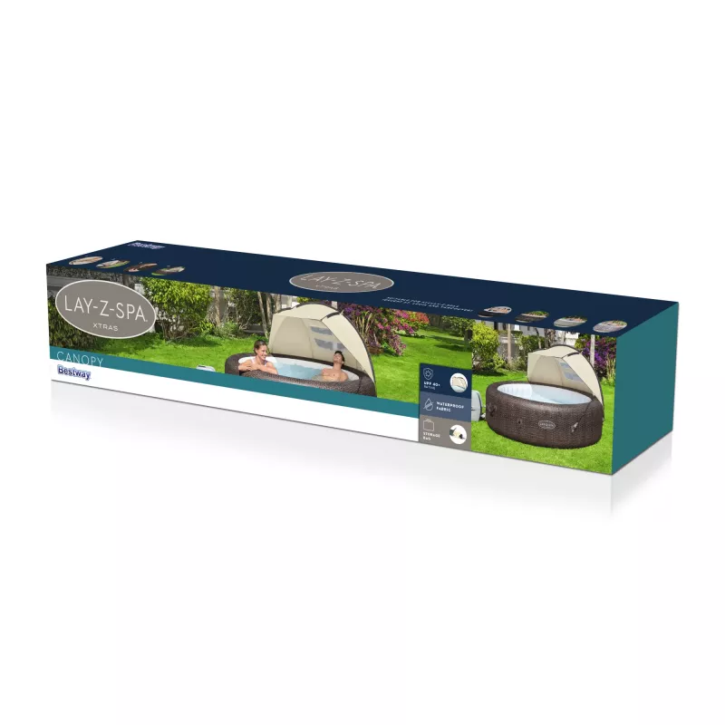 Bestway Lay-Z-Spa 6 pēdu x 37 collu x 43 collu/1,83 m x 94 cm x 1,09 m nojume