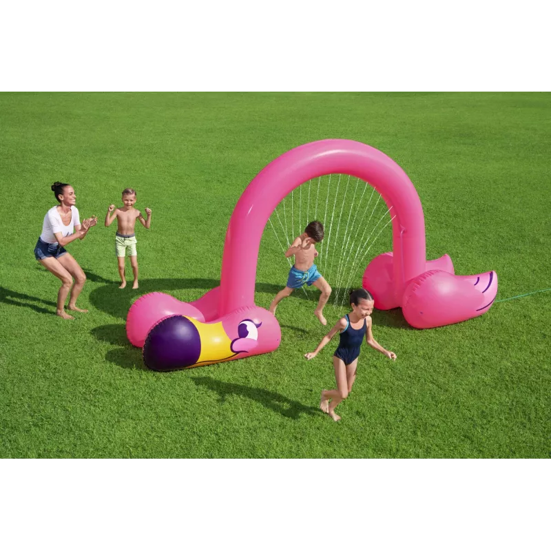 Bestway 11'2 collas x 43 collas x 6'4 collas/3,40 m x 1,10 m x 1,93 m Jumbo flamingo smidzinātājs