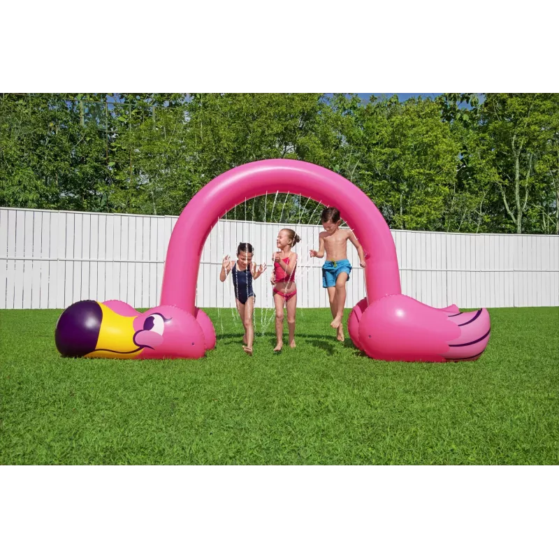 Bestway 11'2 collas x 43 collas x 6'4 collas/3,40 m x 1,10 m x 1,93 m Jumbo flamingo smidzinātājs