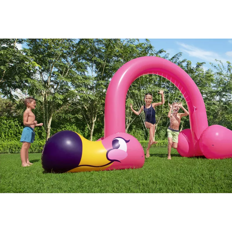 Bestway 11'2 collas x 43 collas x 6'4 collas/3,40 m x 1,10 m x 1,93 m Jumbo flamingo smidzinātājs