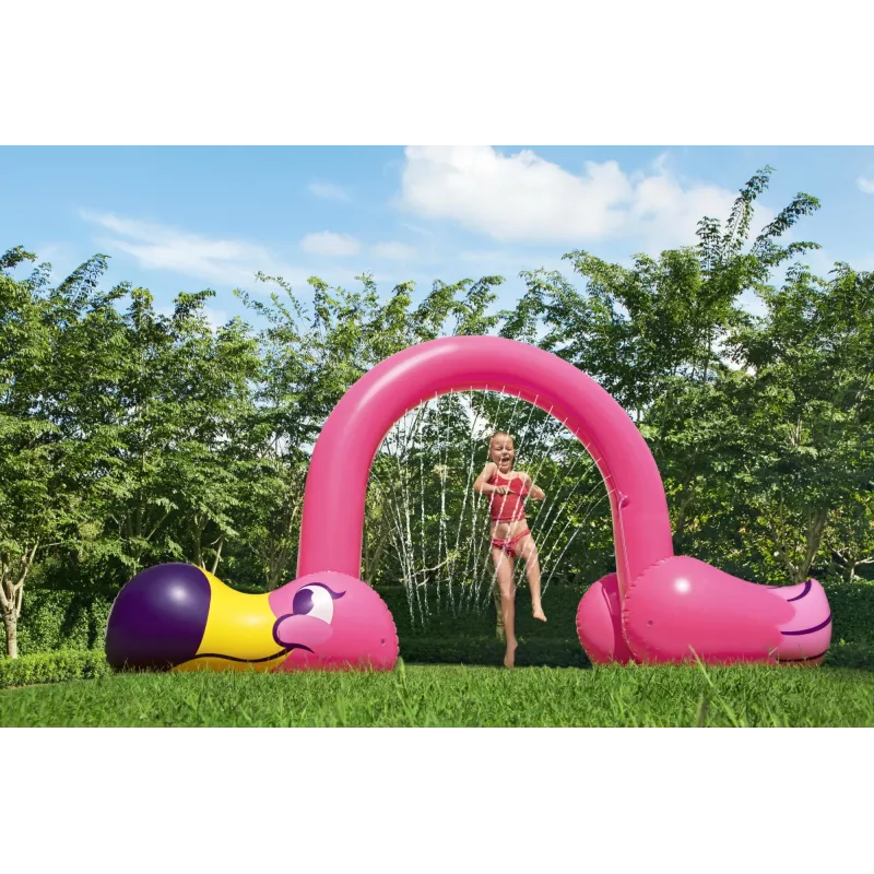 Bestway 11'2 collas x 43 collas x 6'4 collas/3,40 m x 1,10 m x 1,93 m Jumbo flamingo smidzinātājs