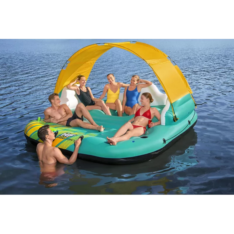 Bestway Hydro-Force 9'10 collu x 9'/3.00m x 2.75m Sunny Lounge Island