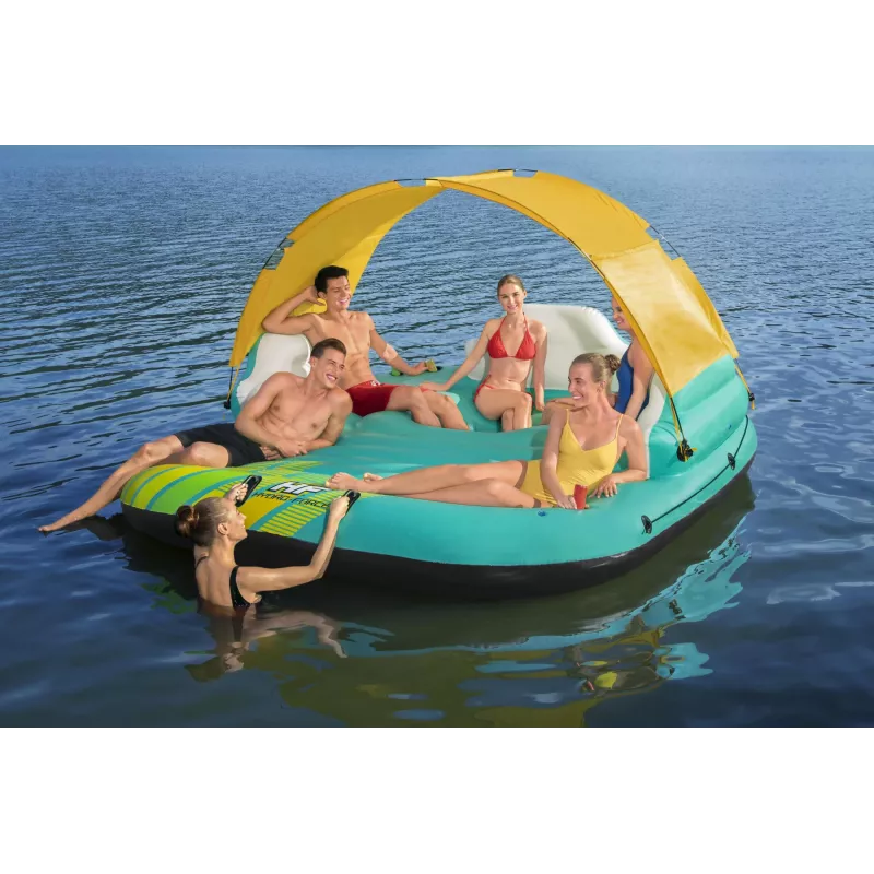 Bestway Hydro-Force 9'10 collu x 9'/3.00m x 2.75m Sunny Lounge Island