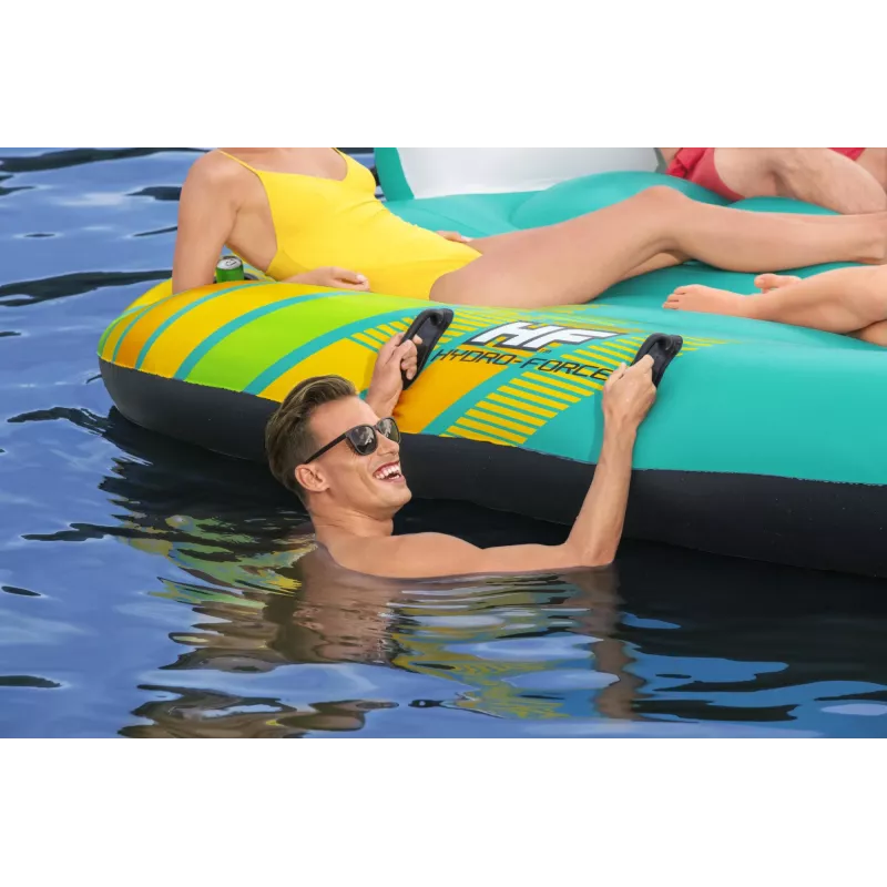 Bestway Hydro-Force 9'10 collu x 9'/3.00m x 2.75m Sunny Lounge Island