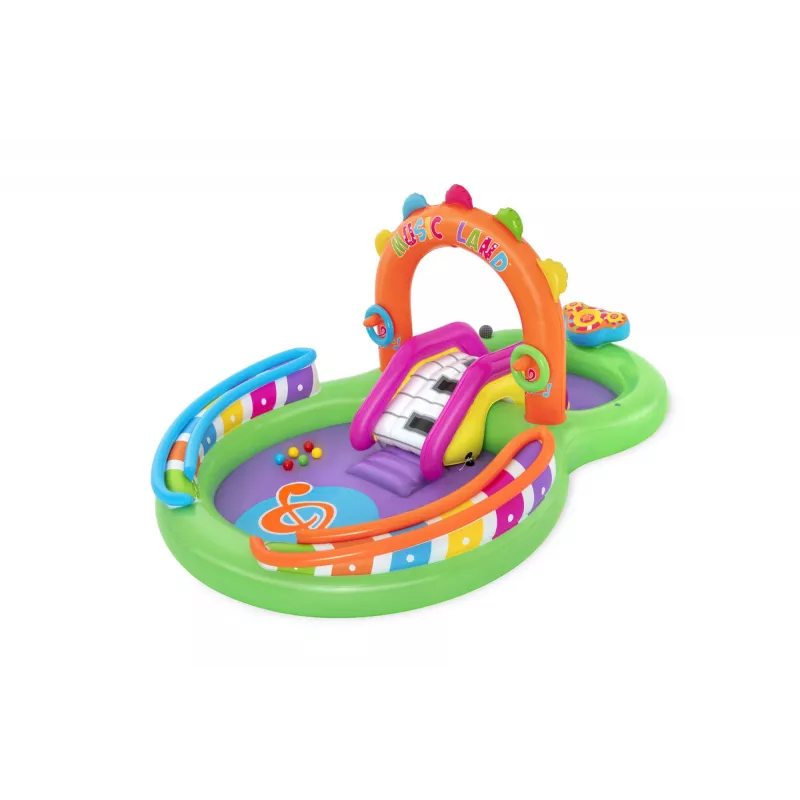 Bestway 9'8 collas x 6'3 collas x 54 collas/2,95 m x 1,90 m x 1,37 m Sing 'n Splash rotaļu centrs