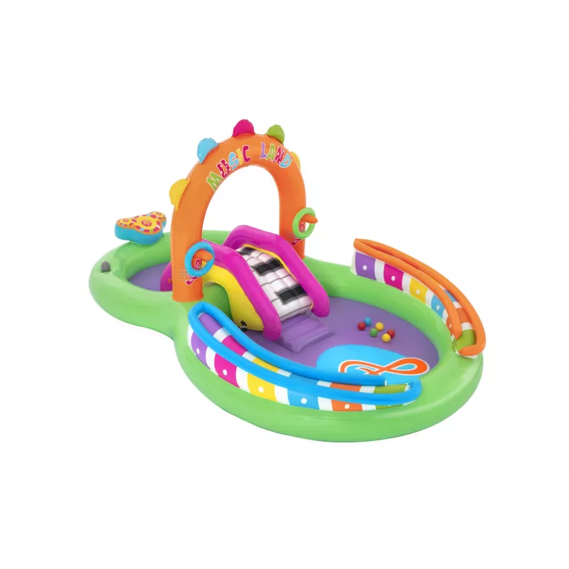 Bestway 9'8 collas x 6'3 collas x 54 collas/2,95 m x 1,90 m x 1,37 m Sing 'n Splash rotaļu centrs