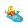 Bestway 8'8 inch x 6'2 inch x 55 inch/2,64 m x 1,88 m x 1,40 m Wild West rotaļu centrs