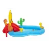 Bestway 8'8 inch x 6'2 inch x 55 inch/2,64 m x 1,88 m x 1,40 m Wild West rotaļu centrs