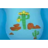 Bestway 8'8 inch x 6'2 inch x 55 inch/2,64 m x 1,88 m x 1,40 m Wild West rotaļu centrs