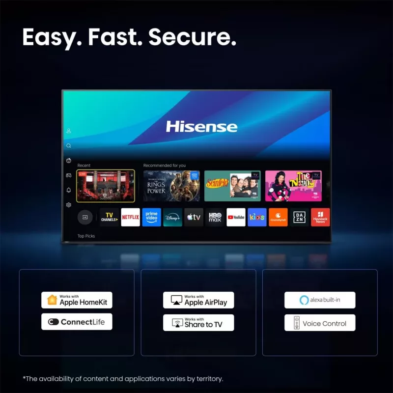 Hisense 55U7SE 55 collu ULED Mini-LED 4K viedais televizors 20018749