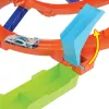 Hot Wheels Action Loop Cyclone Challenge trases komplekts ar 1:64 mēroga rotaļu automašīnu, ērta uzglabāšana