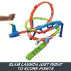 Hot Wheels Action Loop Cyclone Challenge trases komplekts ar 1:64 mēroga rotaļu automašīnu, ērta uzglabāšana