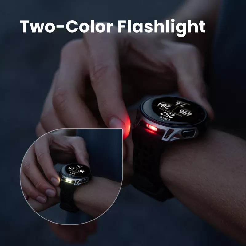 Amazfit Cheetah 2 Pro 3,35 cm (1,32 collas) AMOLED 48 mm digitāls 466 x 466 pikseļi skārienjūtīgs titāna Wi-Fi