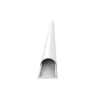 Multibrackets M universāls kabeļu vads balts 50 mm-P 1600-G, balts, alumīnijs, 50 mm, 1 gab., 64 mm, 1620 mm