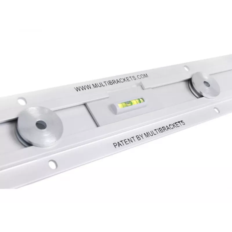 Multibrackets M Universal Wallmount Super plāns Small Silver, 66 cm (26 inch), 81.3 cm (32 inch), 200 x 100 mm, 400 x 400 mm, Alumīnijs, Sudraba
